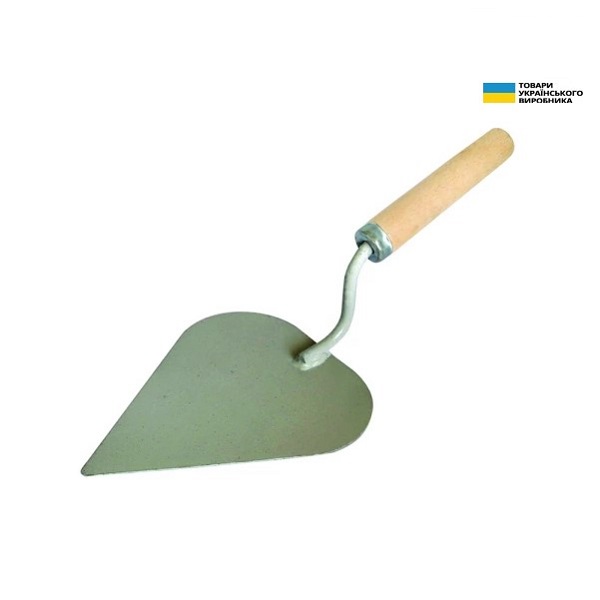 Кельма штукатурна сталева 165х135мм Україна