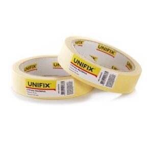Лента клейкая малярная 110 мкм стандарт 25 мм 40 м UNIFIX