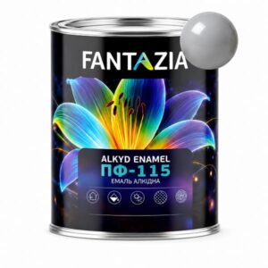 Емаль ПФ-115 сіра 0,85кг Fantazia