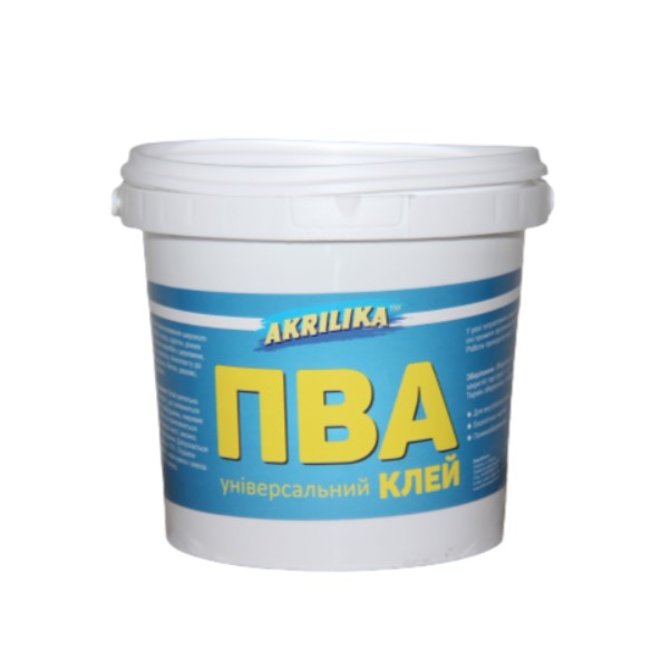 Клей ПВА універсальний 1,0 л. Akrilika