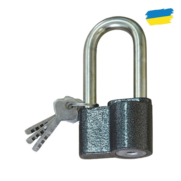 Замок навесной, дисковый, алюминий, ЗВСУ-5, d=10мм