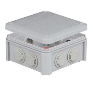 Коробка розподільча зовнішня 114х114х57мм IP55 UNIKA PLANK
