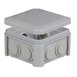Коробка розподільча зовнішня 90х90х52мм IP55 UNIKA PLANK IB401