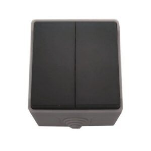 Вимикач для відкритої установки 2-клавішний IP54 TNSy SURFACE