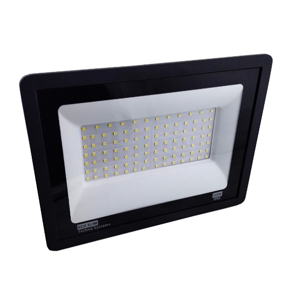 Прожектор светодиодный LED 100W ECO Slim 230V 8500Lm 6500K IP65 TNSy
