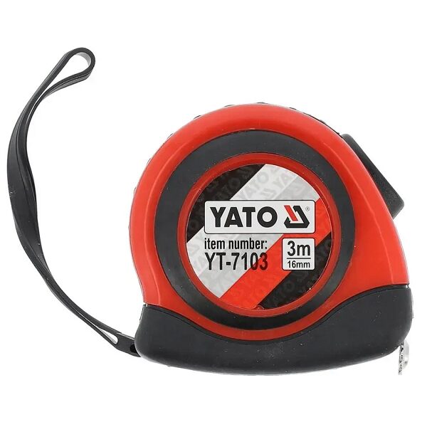 Рулетка стальная 3м х 16мм YATO YT-7103