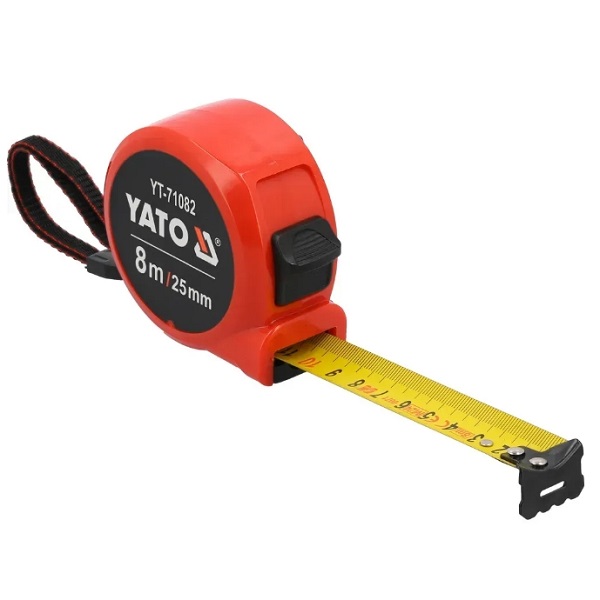Рулетка измерительная 8 м × 25 мм YATO YT-71082