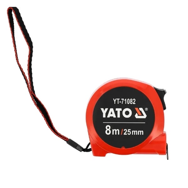 Рулетка измерительная 8 м × 25 мм YATO YT-71082