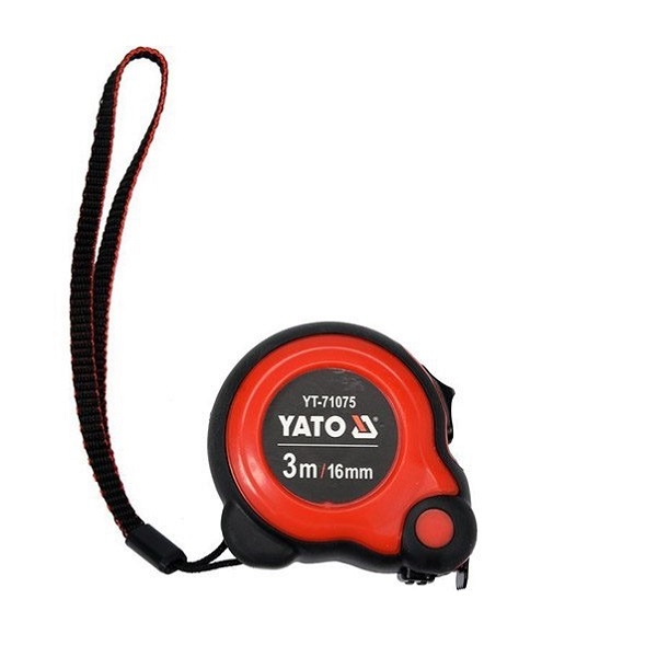 Рулетка стальная 3 м × 16 мм YATO YT-71075