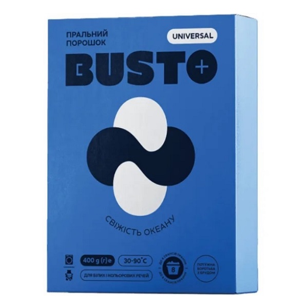 Пральний порошок Busto Universal Свіжість океану 400 г