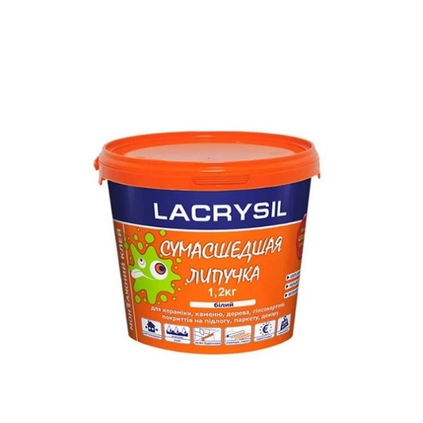 Клей Скажена Липучка 1,2кг Lacrysil