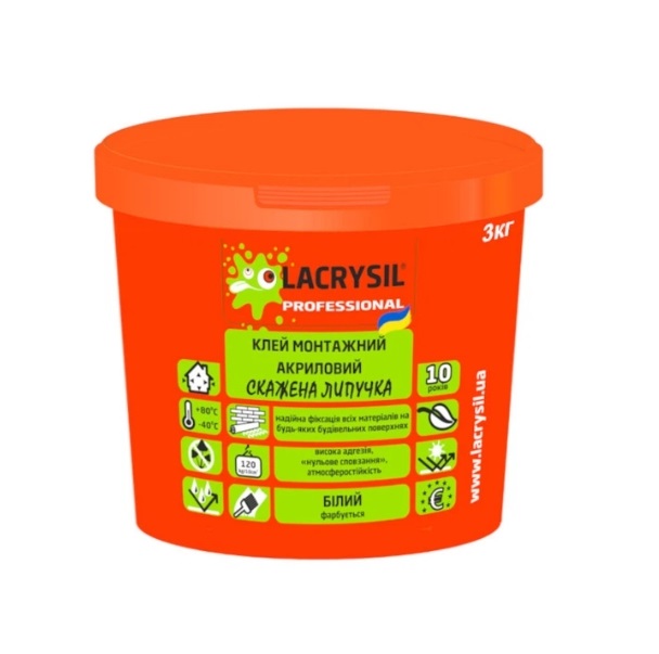 Клей Скажена Липучка 3 кг Lacrysil