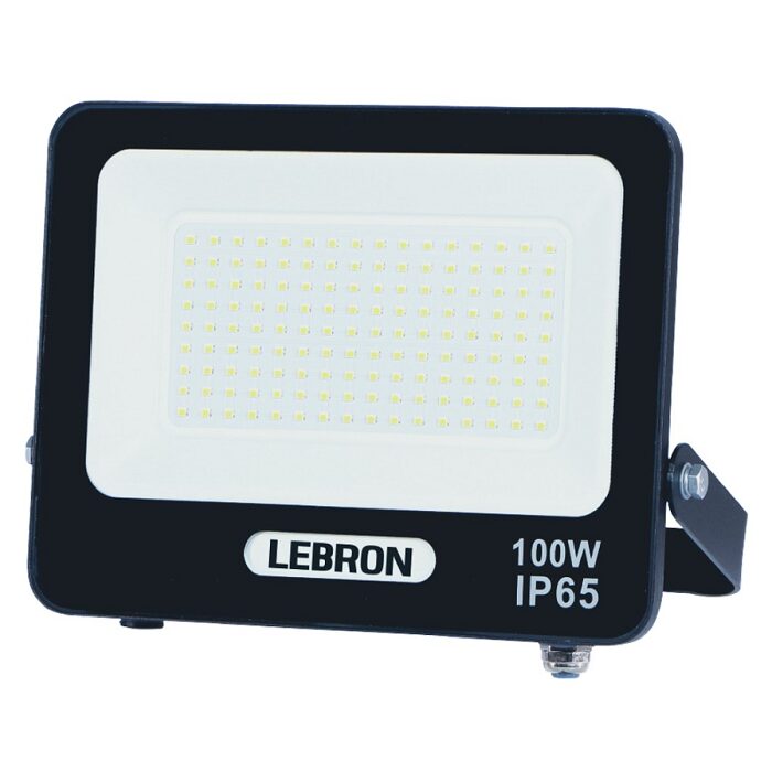 Прожектор світлодіодний LEBRON L-LF-10065, 100W, 6500K, IP65, 230V
