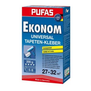 Клей для шпалер універсальни PUFAS EURO 3000 ECONOM 200 г