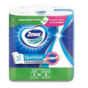 Паперові рушники Zewa Wisch & Weg 2 шари 4 рулони