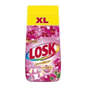 Пральний порошок Losk Ароматерапія Ефірні масла та аромат Малазійської квітки 7.5 кг