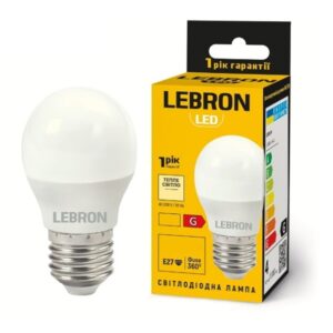Світлодіодна лампа LEBRON L-G45-42730, 4W, Е27
