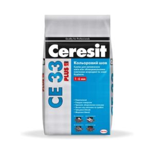 Затирка для плитки Ceresit CE 33 PLUS